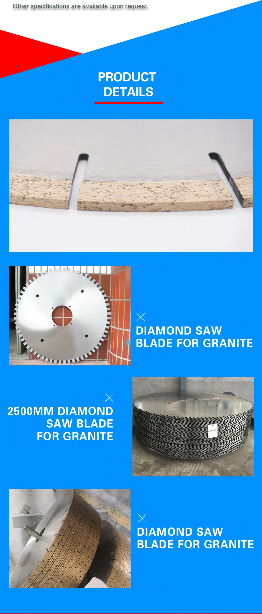 High Air Pressure Diamond Tip Grinder Blade for Edge